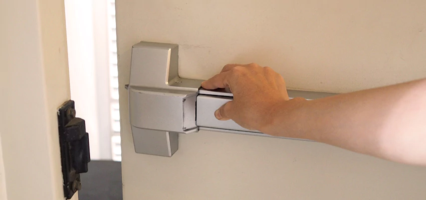 Roller Gate Panic Bar Installation in Vandenberg Village, California